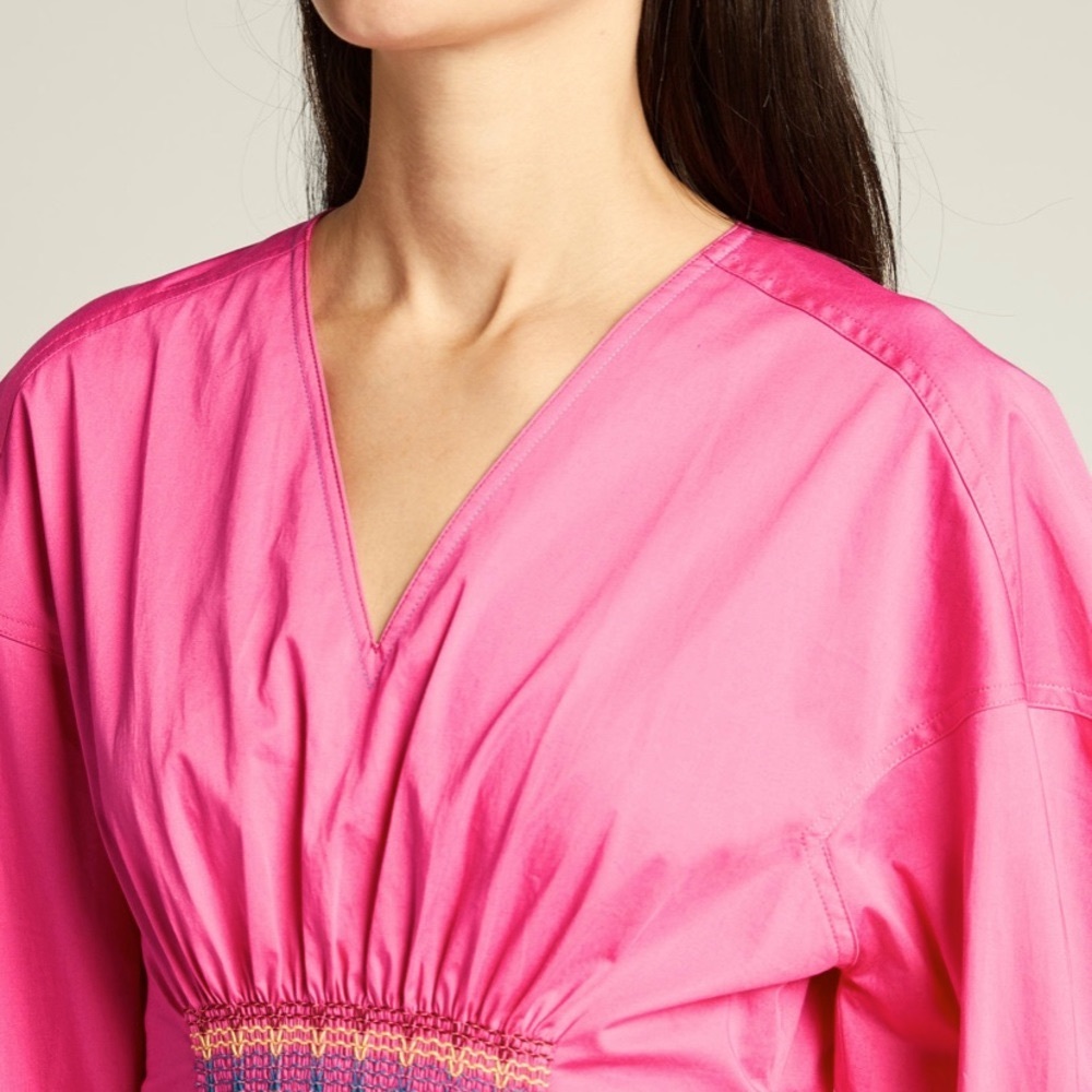 DEREK LAM 10 CROSBY VIBRANT PINK DRESS - Picture 7 of 10